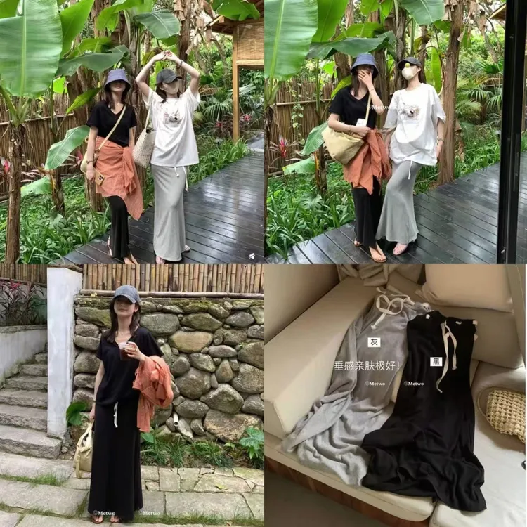 8986悠闲度假～我刚入软软糯的半身裙