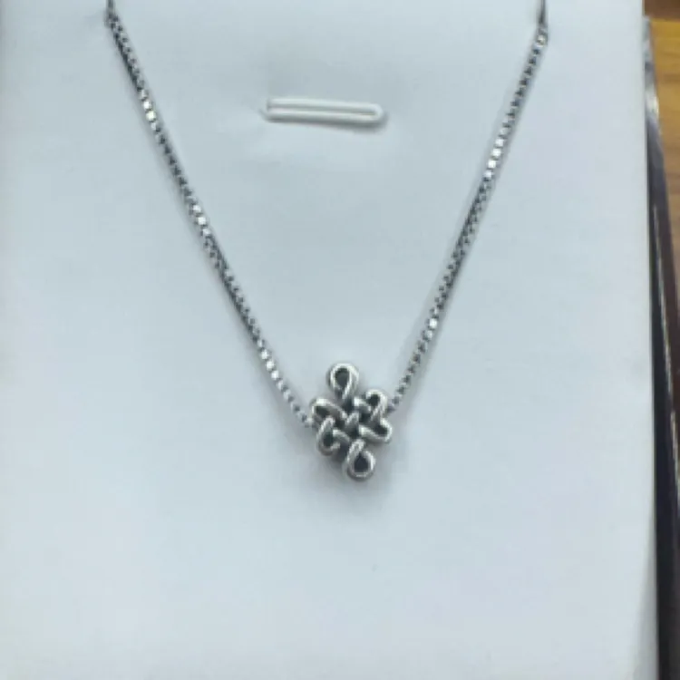 链子925银 925银项链吊坠