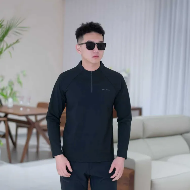 ceiravia 加绒系列 男士半拉链保暖长袖新品打底衫上衣