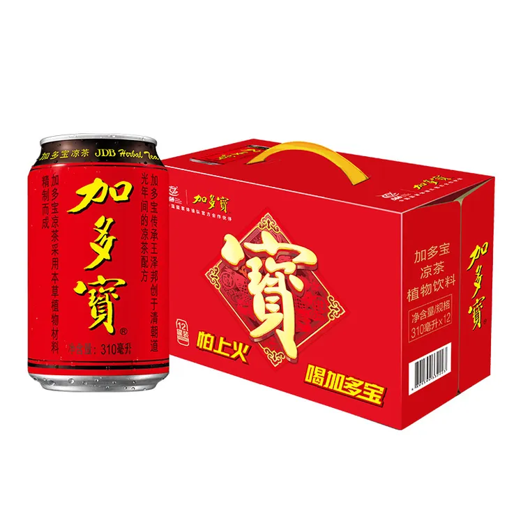 JDB/加多宝【畅饮夏日】加多宝凉茶310ml*12罐新老包装随机发货