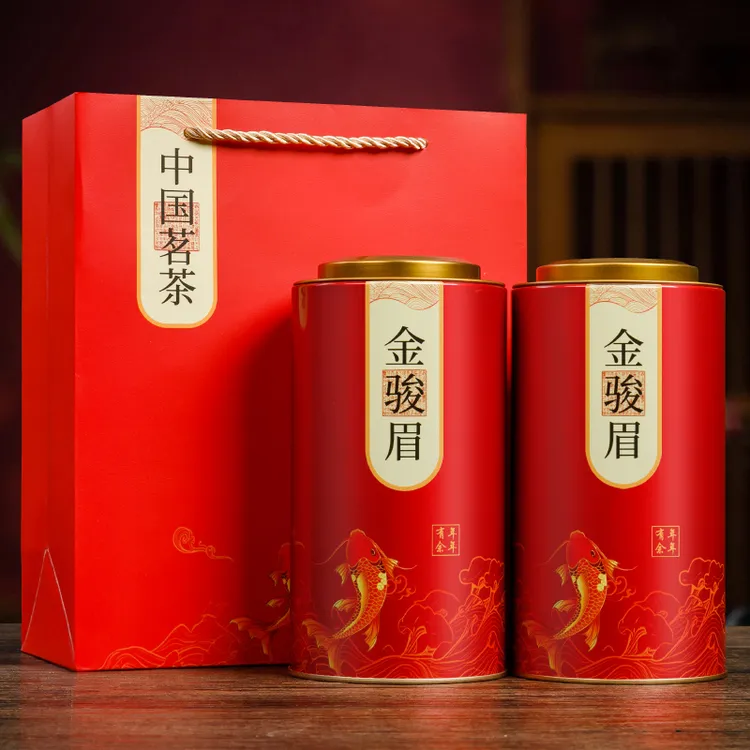 金骏眉红茶新茶浓香型茶叶花果蜜香金骏眉罐装250g/500g
