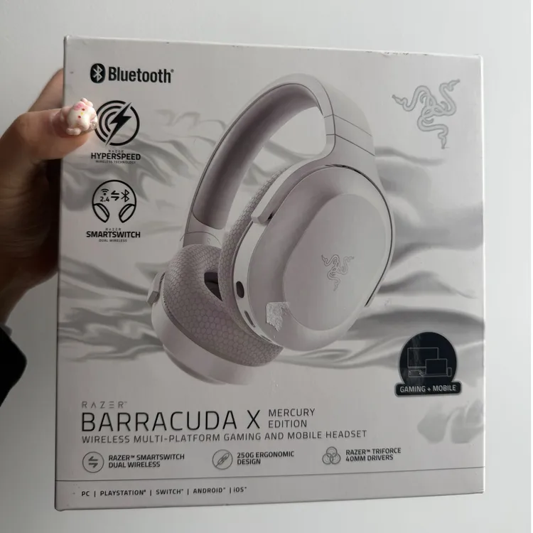 8新 Razer/雷蛇 梭鱼X 水银无线蓝牙耳机793680894