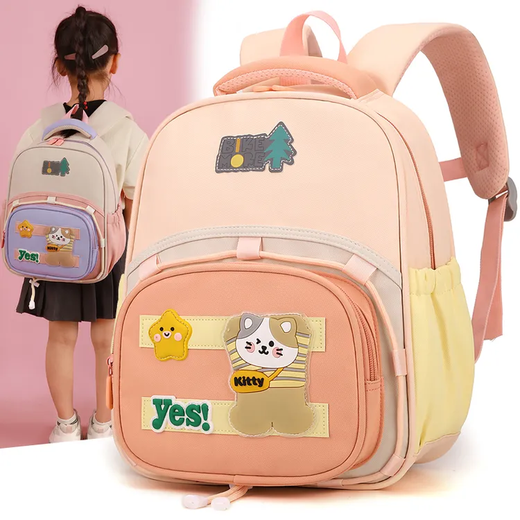 幼儿园中大班书包女孩3-6岁公主可爱超轻便双肩包男童时尚背包轻