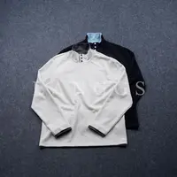  LANGGS&浪叔 25冬季天丝羊毛混纺高领撞色卫衣打底-FW54146