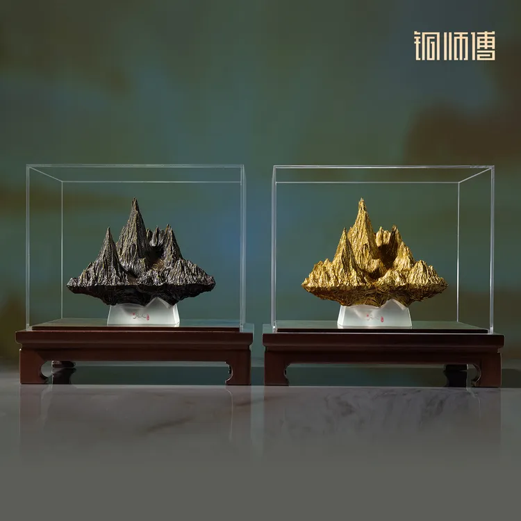 铜师傅《凡人动画之千重峰》正版授权 凡人修仙传联名周边铜摆件