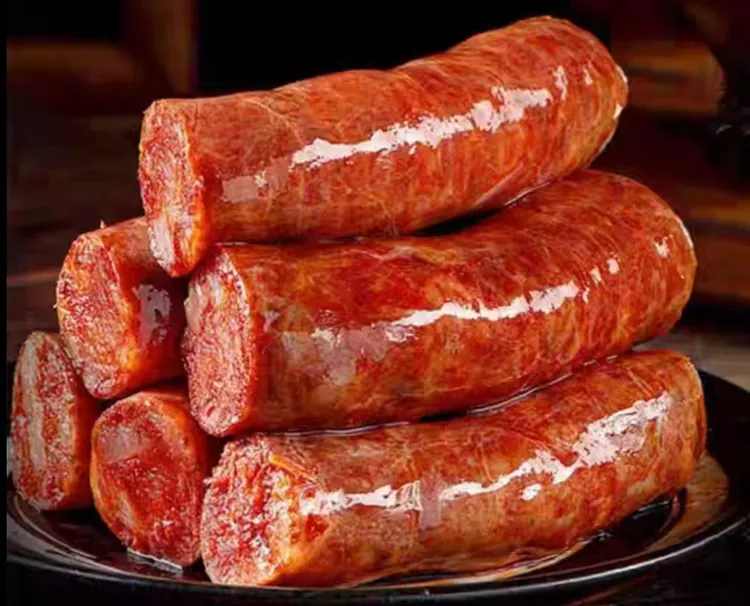 腊香肠重庆特产柴火烟熏腊香肠农家风味传统腌制工艺