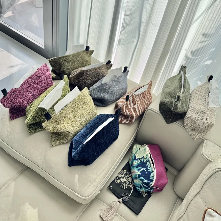 一布空间·布艺纸巾套系列 客厅卧室桌面纸巾收纳套 高端大气奢华