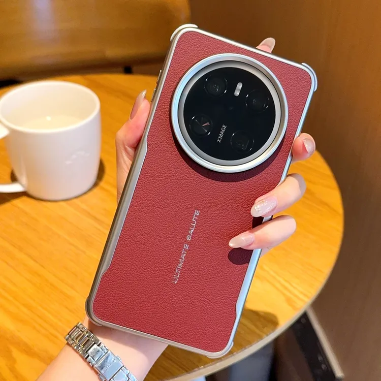【刀锋非凡磁吸壳】适用华为Mate70手机壳新款软边护角防摔皮纹壳