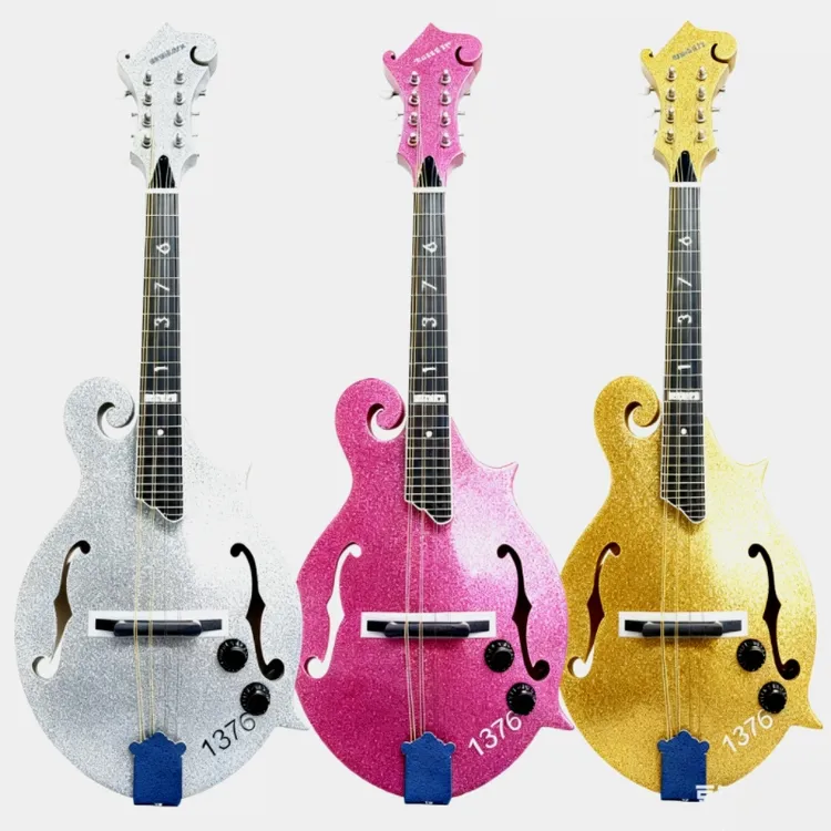 MusicBus曼陀铃F型电箱款1376藏族乐器