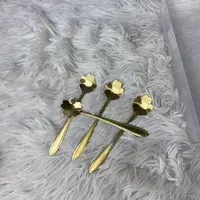 咖啡杯樱花勺子4个装