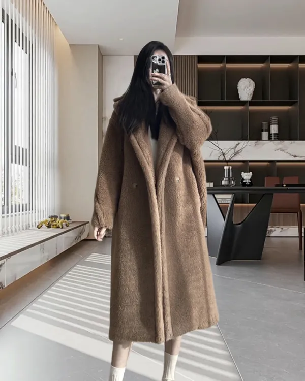 泰迪大衣  拿捏氛围感带给你温暖怀抱  秋冬加厚时尚百搭
