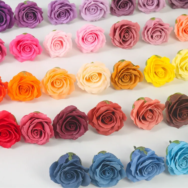 花略 曼塔玫瑰香皂花香熏花玫瑰礼物花束礼盒diy材料