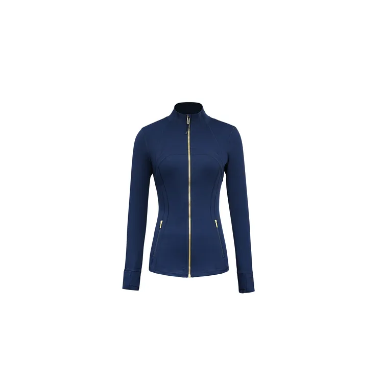 原立领外套立领修身跑步健身弹力瑜伽运动上衣