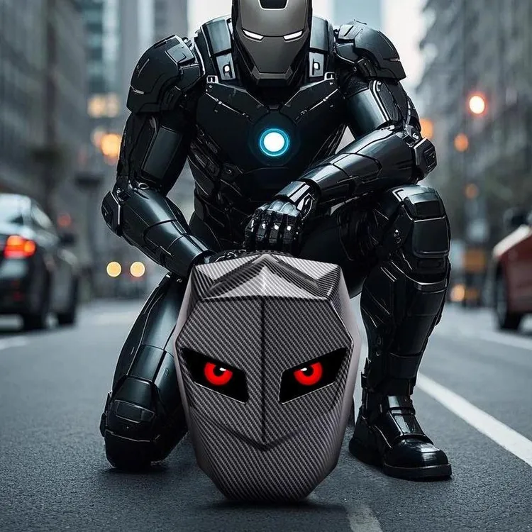 新疆西藏包邮钢铁侠骑行摩托车LED背包机车包屏幕双肩包男女防水