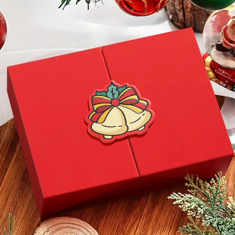 圣诞礼盒空盒子平安果包装盒生日礼物盒围巾手套礼品盒仪式感女生