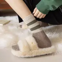 119袜子女中筒袜秋冬加厚保暖袜百搭中筒袜新款
