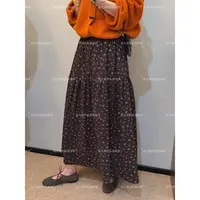 老赵服饰 韩系复古小碎花气质半身裙21AU4050
