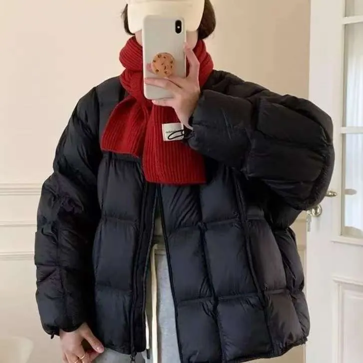 9020短款纯色圆领女士短款保暖加厚韩版女装