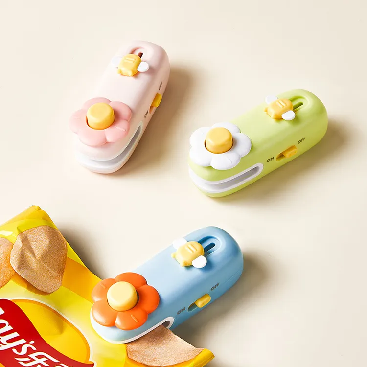 【心造】小型家用密封机手压式封口机零食袋子密封神器
