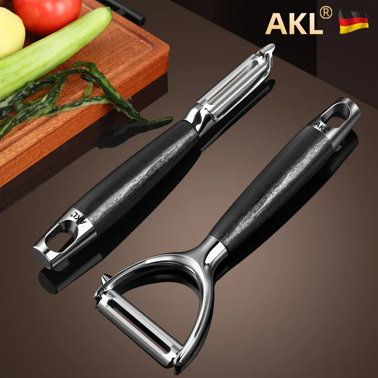 不锈钢削皮刀厨房专用二合一水果刀黄瓜土豆刮皮刀多功能削皮神器