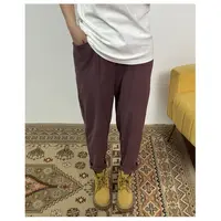 ZR158  秋冬新款女士休闲加绒加厚时尚百搭松紧腰小脚直筒休闲裤