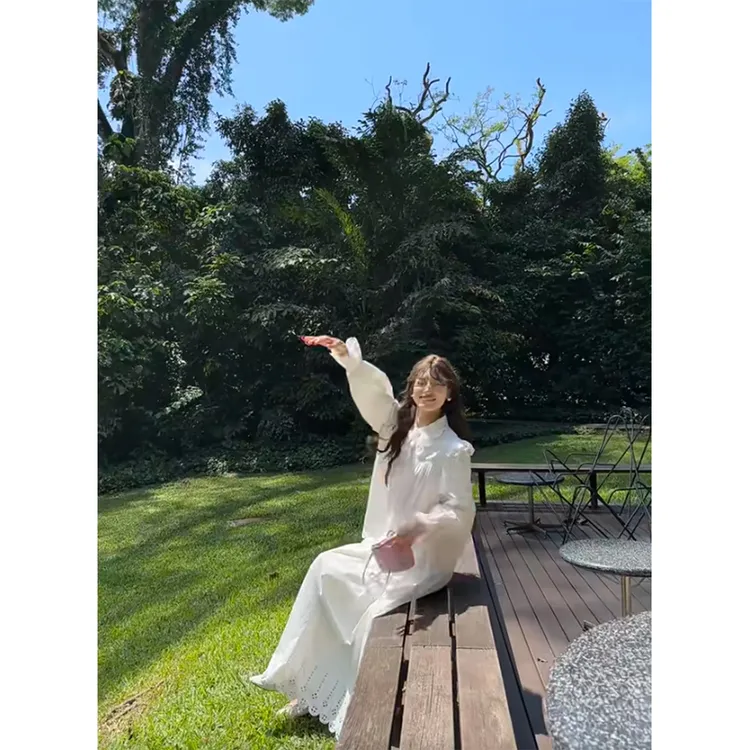 2025春季新款时尚韩系洋气减龄高级感简约长袖衬衫高腰百搭半身裙