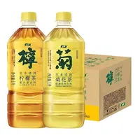 【12瓶装】怡宝菊花茶柠檬茶炖梨至本清润低糖茶整箱批发1L饮料饮品
