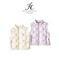 晶晶家【现发】暖绒宝女童冬装羽绒马夹保暖内搭羽绒马甲宝宝 IS677