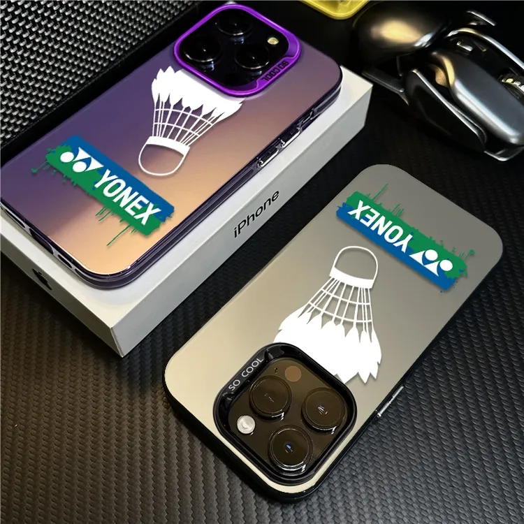 羽毛球适用苹果16promax手机壳iPhone15创意14保护套17新款12个性