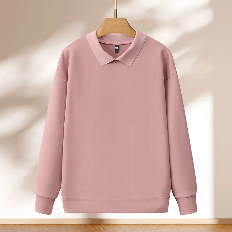 蛋糕店工作服卫衣定制2025新款秋冬加绒餐饮奶茶甜品店服务员工装