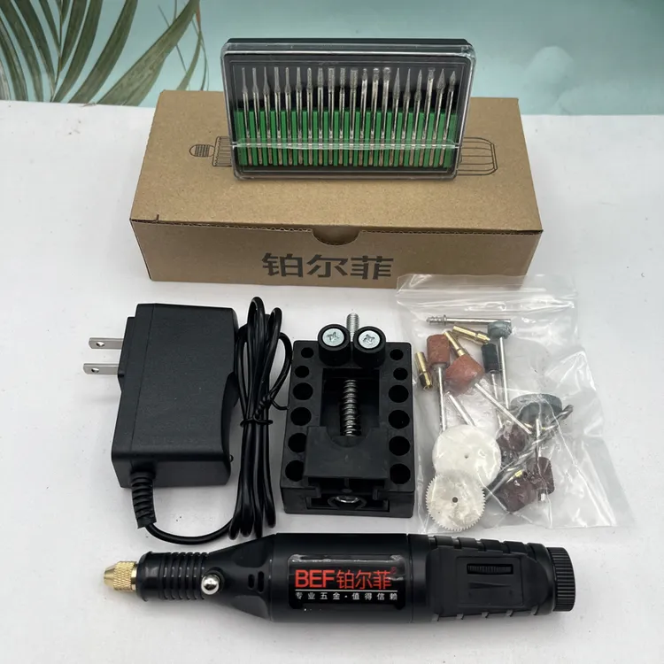 新款多功能小型手持电磨机家用插电用打磨机迷你便捷送配套工具