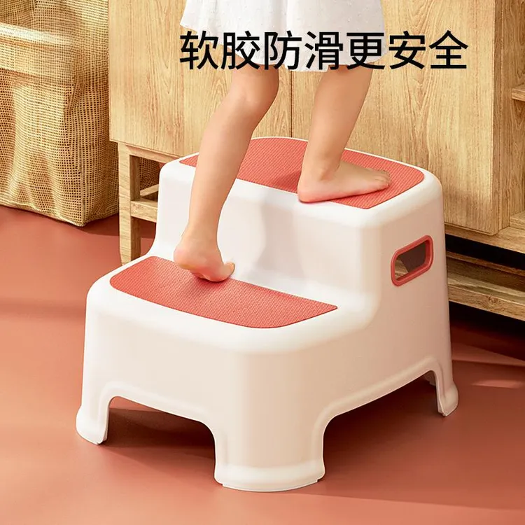 儿童洗漱台踩凳垫脚凳宝宝洗手台阶凳刷牙洗脸阶梯马桶脚踏踩脚凳