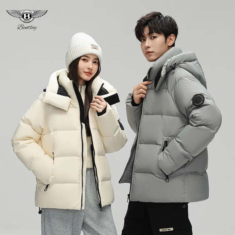 【奥莱撤柜】冬季加厚保暖短款连帽男士情侣时尚休闲宽松潮流防风