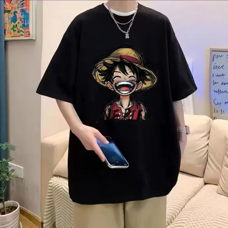 美式夏季潮牌港风宽松半袖青少年潮流运动体恤上衣显瘦ins短袖T恤