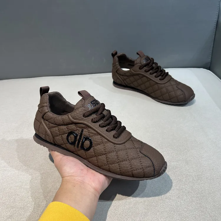 潮流格子休闲鞋时尚印花运动百搭软底软面舒适轻便男士轻奢开车鞋