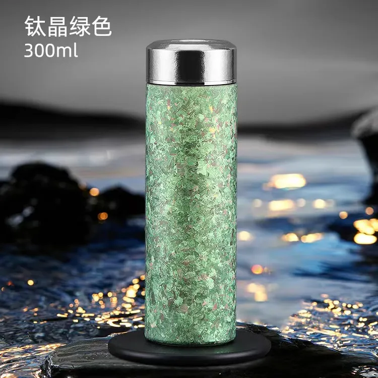 ET纯钛保温杯2024新款男女生小巧迷你高颜值双层纯钛杯男女士