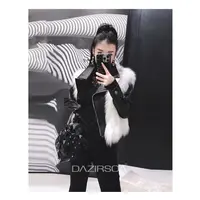 DAZIRSOA/达姿“奢革新生”芬兰SAGA✖️高奢大理石狐狸毛外套 AA976