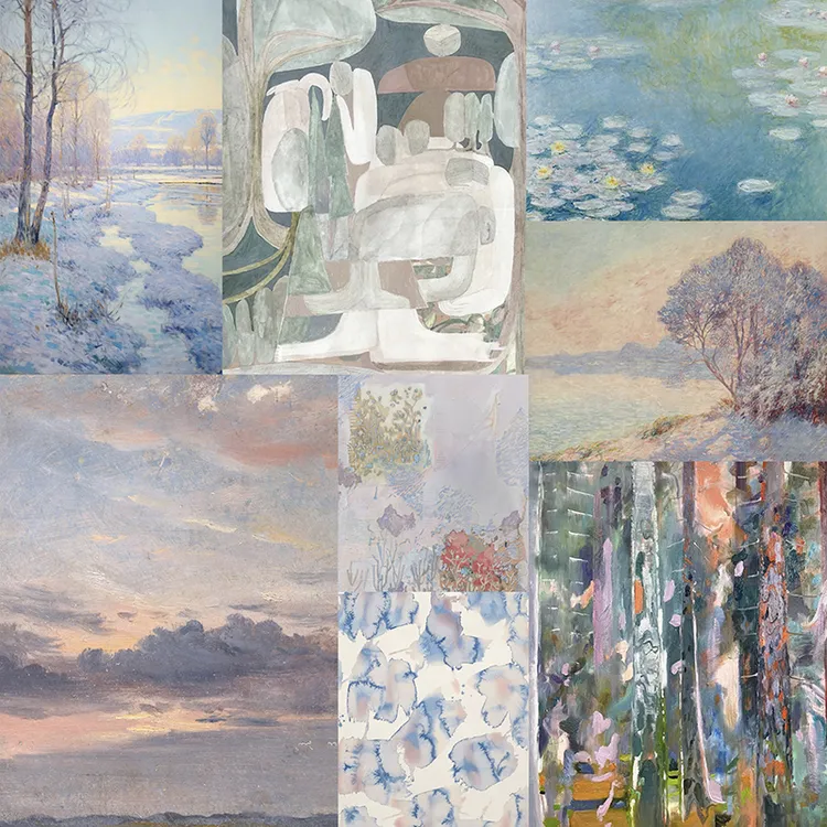 【丝棉大方巾】原创法式桑蚕丝棉混纺方巾轻奢百搭大披肩防晒丝巾