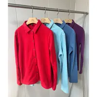 ZR185 秋冬厚款保暖纯色简约休闲衬衫