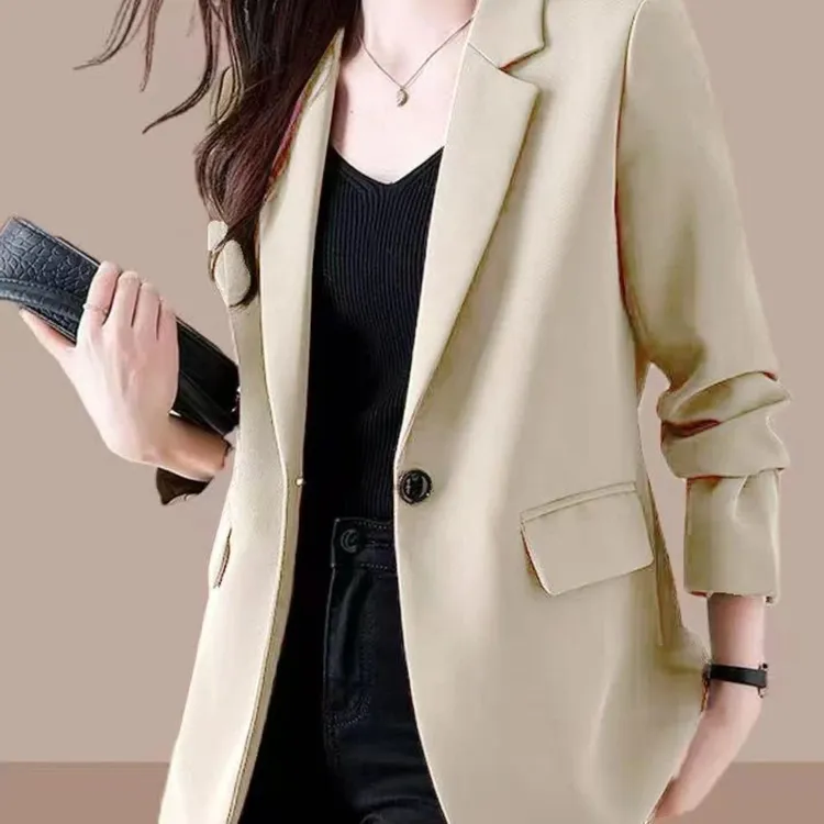 【西装】秋季高档新款外套设计感时装女装服装3937[W]