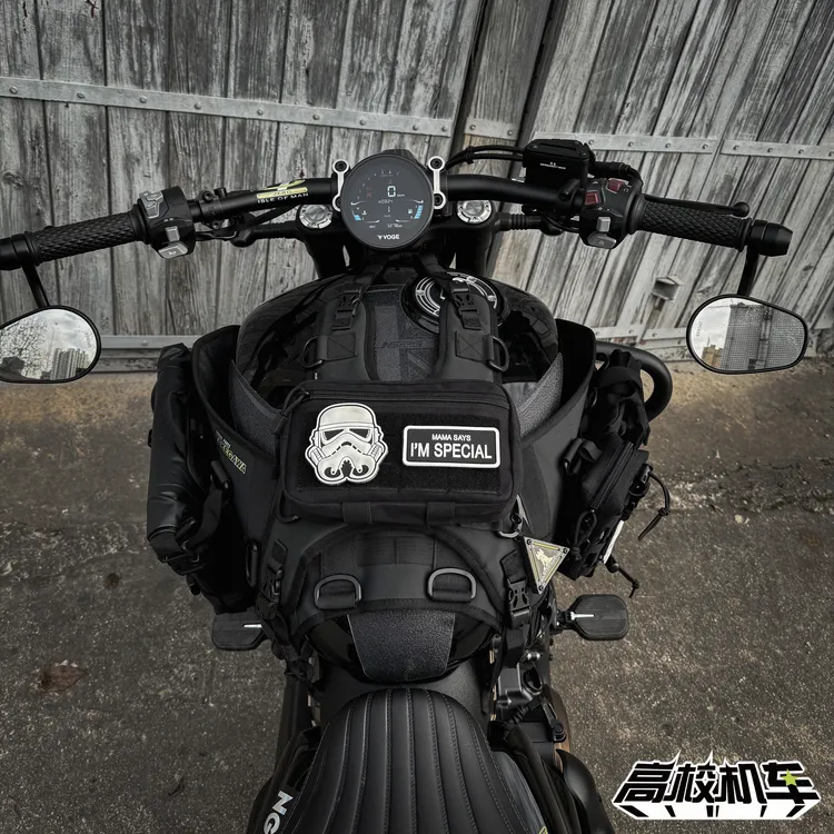 机能巡航油箱马甲-摩托车油箱包-高校同款-油箱包机车马甲