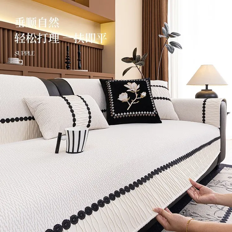 垫布式2025新款轻奢高级感沙发垫四季通用直排沙发坐垫子固定防滑