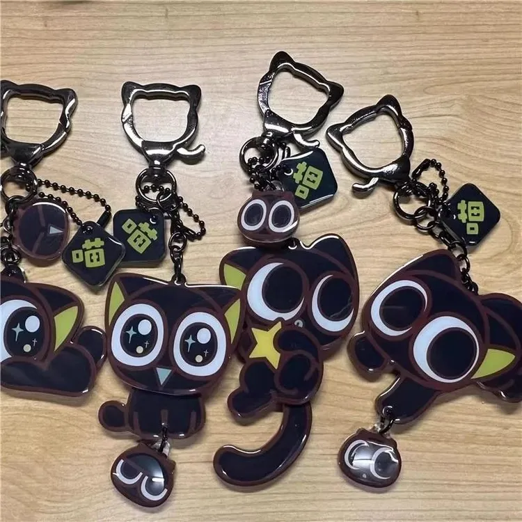 【高品质】罗小黑战记大电影2亚克力摇摇乐挂件可爱包包钥匙扣挂饰