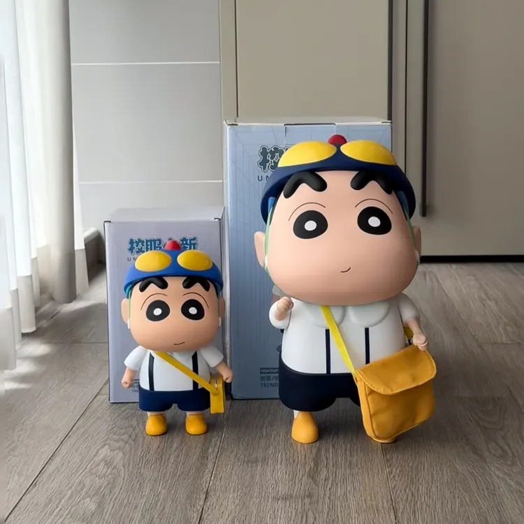 发光校服蜡笔小新小夜灯手办大号拍拍灯摆件潮玩台灯系列生日礼物