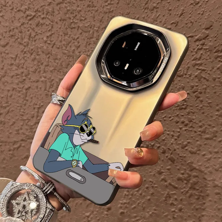 适用华为mate70rs非凡大师手机壳汤姆猫mate60pro保时捷60rs新款