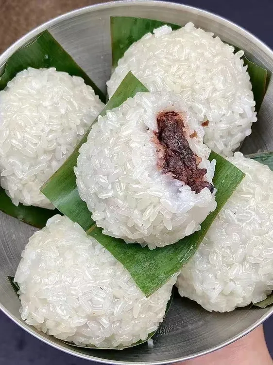 花妈手工糯米团豆沙青茉莉