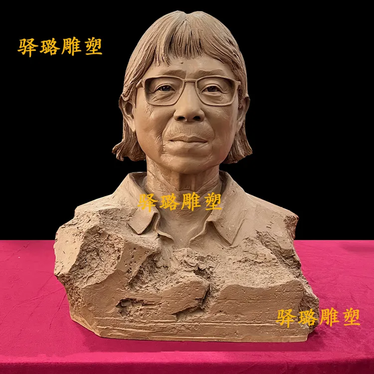 定制老人铜像真人肖像雕塑名人雕像伟人雕像父母亲半身像纯铜雕塑