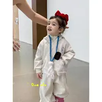 one豆·25冬~连帽加绒卫衣两件套5780（童装汉服）