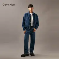 CK Jeans秋冬男士美式潮流复古拉链翻领潮壳牛仔棉服外套J325757