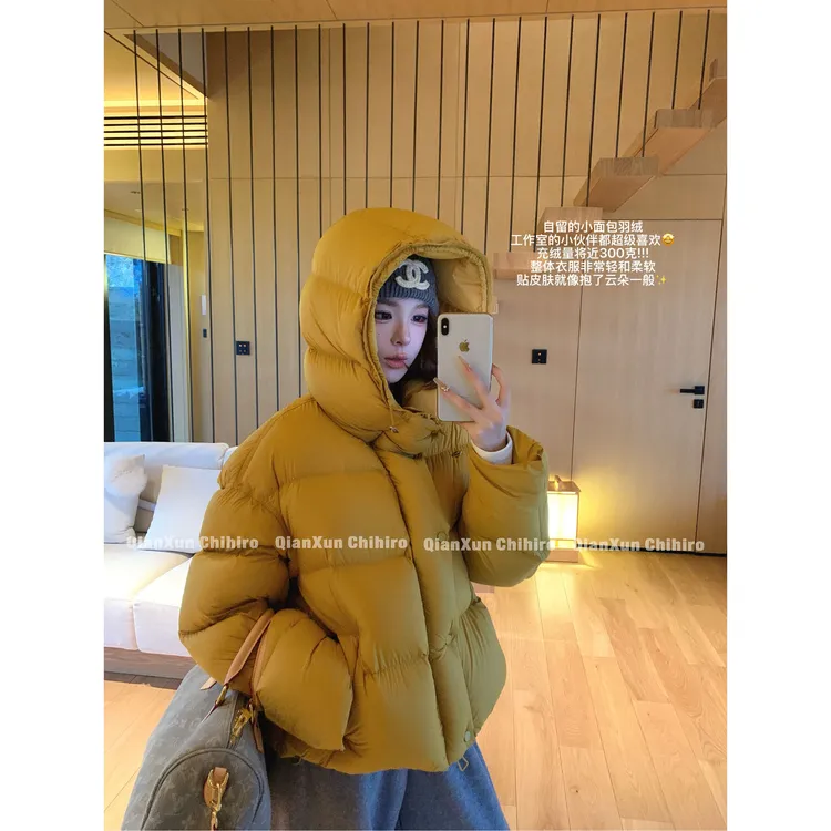 「暖炉泡芙」280g充绒 秋冬轻奢洋气羽绒服QXD5YRF8372A(不可机洗)